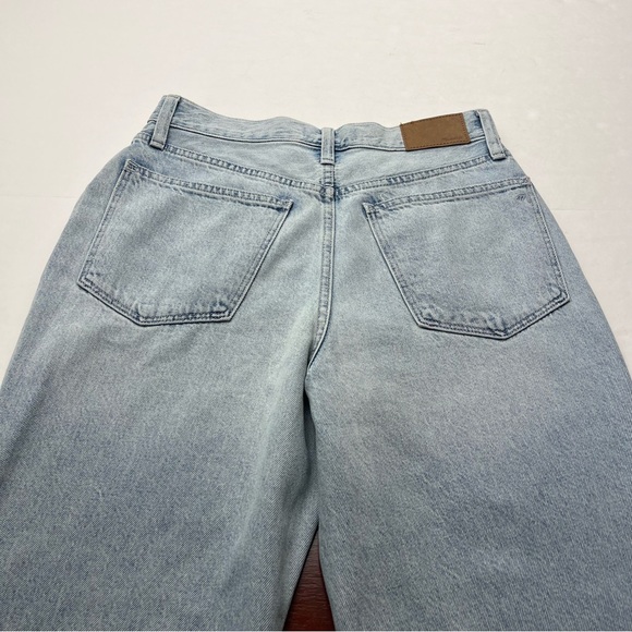 NWT Madewell Baggy Flare size 27 Light Wash Blue Denim Jean High Rise - Picture 13 of 14